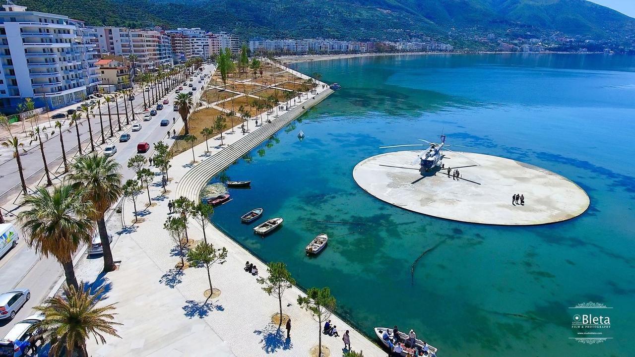 Rias Seaside Apartments Vlorë Exterior foto